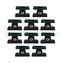 Door Retainer Plastic - Black