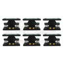 Door Retainer Plastic with Spring Claw - Black
