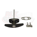 Black T Handle with Gasket & 2 Keys