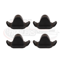 Rubber Bump Stop for Parabolic Leaf Springs