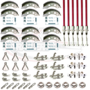 Brake Service Kit for Brain James Connect Triple Trailers