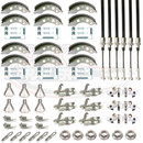 Brake Service Kit for Brain James Connect Triple Trailers
