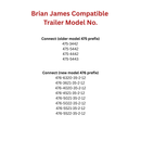 Brake Service Kit for Connect Brian James Trailers
