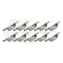 Double Bungee Cord Rope Cleat Hook