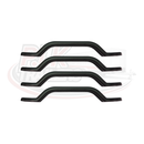 245mm Black Plastic Grab Handles