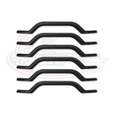 245mm Black Plastic Grab Handles
