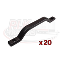 245mm Black Plastic Grab Handles