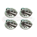 Graveley / Turnbuckle Fastener & Plate - Stainless Steel
