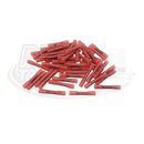Premium Heat Shrink Butt Connectors - Red or Blue - Packs of 50 or 100
