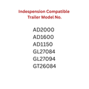 Brake Service Kit for Indespension Trailers