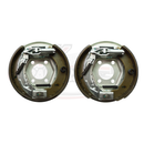 Bolt-on Back Plate Assembly for Knott 8" Drums - 200x50mm