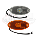 LED 12v-24v Oval Marker Lamps