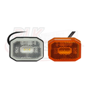 LED Aspock Flexipoint Marker Lamps - White/Amber