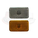 80x45mm Marker Lamp - White/Amber