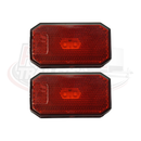 LED Slimline Marker Lamp - 12v-24v - White, Amber, Red