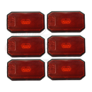 LED Slimline Marker Lamp - 12v-24v - White, Amber, Red