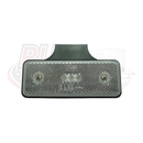 LED Slimline Marker Lamp on Bracket - 12v-24v - White, Amber, Red