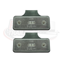 LED Slimline Marker Lamp on Bracket - 12v-24v - White, Amber, Red