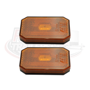 LED Slimline Marker Lamp - 12v-24v - White, Amber, Red