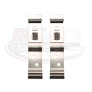 Quick Release Number Plate Clips - Oblong
