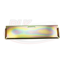 Pressed Steel Number Plate Holder - Oblong