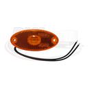 LED Oval Marker Lamp - 12v-24v - White or Amber