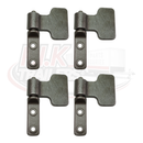 Heavy Duty Spade Paddle Hinge & Gudgeon Pin