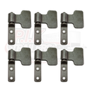 Heavy Duty Spade Paddle Hinge & Gudgeon Pin