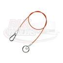 Red Trailer Breakaway Cable - Split Ring Fitting