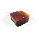 AJBA Rear Square Trailer Light - 4 functions