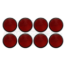 60mm Round Reflectors - Self Adhesive