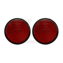 60mm Round Reflectors - Self Adhesive