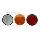 60mm Round Reflectors - Self Adhesive