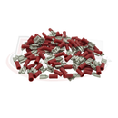 Spade Connectors Red or Blue - Packs of 50 or 100