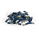 Spade Connectors Red or Blue - Packs of 50 or 100