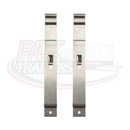 Quick Release Number Plate Clips - Square