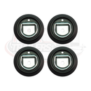 Surface Mount Lashing Ring with Black Surround
