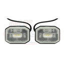 LED Aspock Flexipoint Marker Lamps - White/Amber