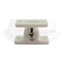 Door Retainer Plastic - White