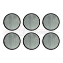 60mm Round Reflectors - Self Adhesive