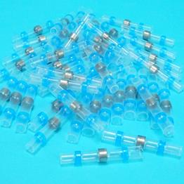 Heat Shrink Solder Seal Connectors - Blue - Bag of 50