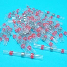 Heat Shrink Solder Seal Connectors - Red - Bag of 50