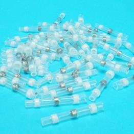 Heat Shrink Solder Seal Connectors - White - Bag of 50