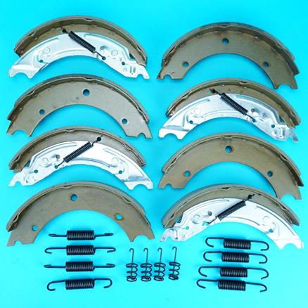 250x40mm KNOTT BRAKE SHOES - TWIN AXLE - UPDATED