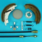 Brake Shoes & Long Life Cables with Service Kit for Ifor Williams HB506