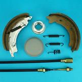 Brake Shoes & Long Life Cables with Hub Nuts & Caps for Ifor Williams HB511