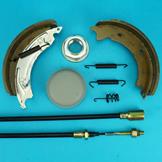 Brake Shoes & Long Life Cables with Hub Nuts & Caps for Ifor Williams HB506