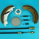 Brake Shoes & Long Life Cables with Hub Nuts & Caps for Ifor Williams HB510