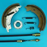 Brake Shoes & Long Life Cables with Hub Nuts for Ifor Williams LT106G