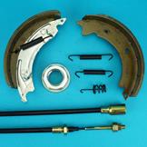 Brake Shoes & Long Life Cables with Hub Nuts for Ifor Williams LT105G